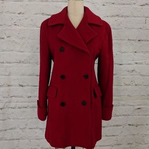 100% Merino Wool Pea Coat